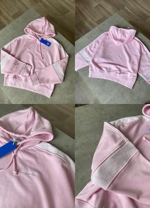 Рожевий спортивний костюм adidas long / розовый спортивный костюм4 фото