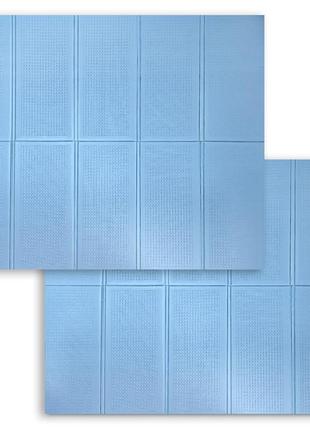 Коврик складной однотонный 1,5х2,0mх10mm голубой (297) sw-00001190