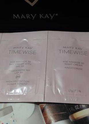 Пробники timewise 3d mary kay