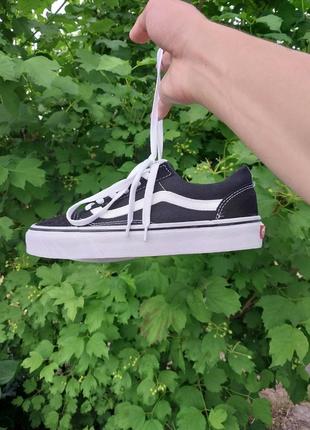 Замшеві, чорні кеди vans old skool, натуральна замша, накладений платіж2 фото