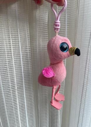 Мягкая игрушка ty фламинго