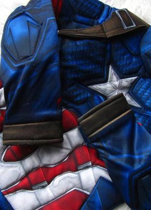 Карнавальный костюм косплей cosplay с маской капитан америка captain america avengers marvel rubies10 фото