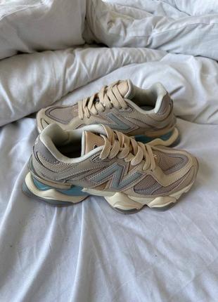 Кроссовки женские new balance 9060 beige new