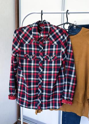 Рубашка в клетку