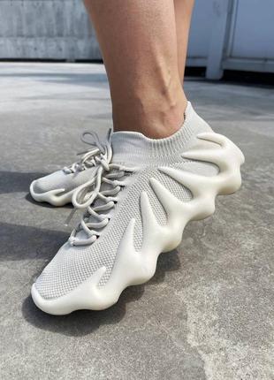 Кроссовки летние yeezy boost 450 cloud white2 фото