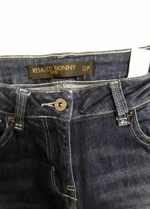 Фирменные укороченные джинсы скинни6 фото