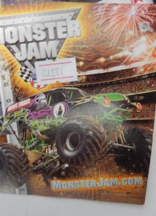 Вязаный комплект шапка + перчатки  monster jam4 фото