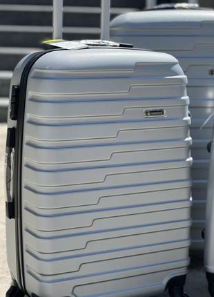 Качественный чемодан по низкой цене,пластик,4 колеса,дорожная сумка,кодовый замок, чемодан, удобная кладь,средний, большой4 фото