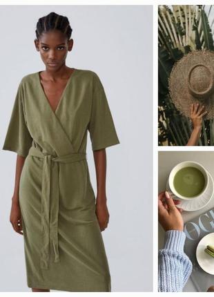 Платье миди zara