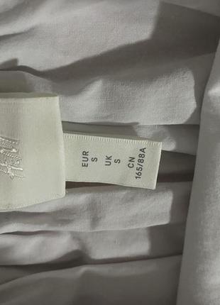 Красиве біле плаття вільного крою h&m6 фото