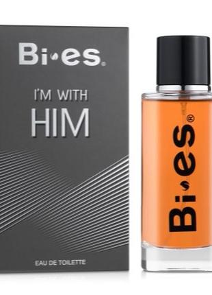 Bi-es i'm with him туалетная вода мужская 100 мл.