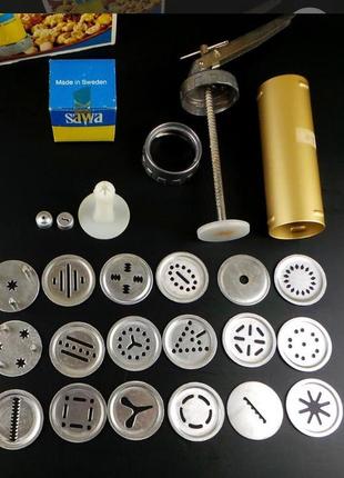 👉акційна ціна!!!вінтажний  кондитерський прес sawa 2000 deluxe.швеція.