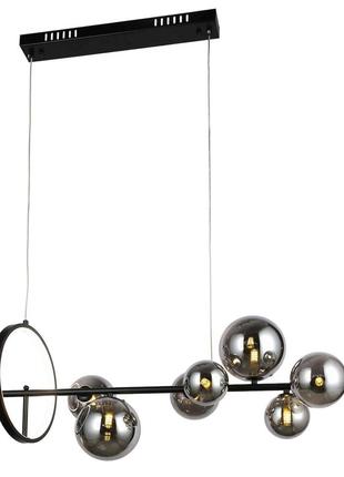 Люстралофт світлодіодна levistella 918lp267-7 bk+bk