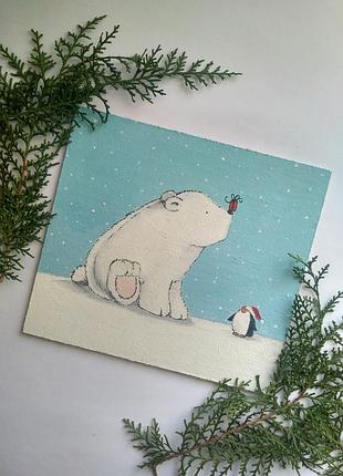 Новогодние Картины Маслом