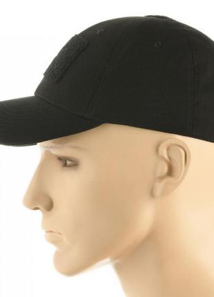 Бейсболка тактическая кепка с липучкой (черный) + подарок тактические очки желтые4 фото