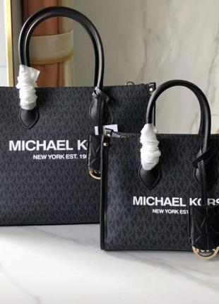 Женская сумка michael kors tote big grey