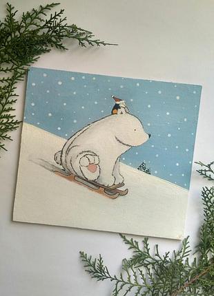 Новогодние Картины Маслом