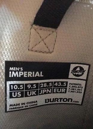 Черевики для сноуборду burton imperial8 фото