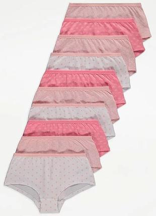 Трусики, трусы для девочки джордж george 10 шт