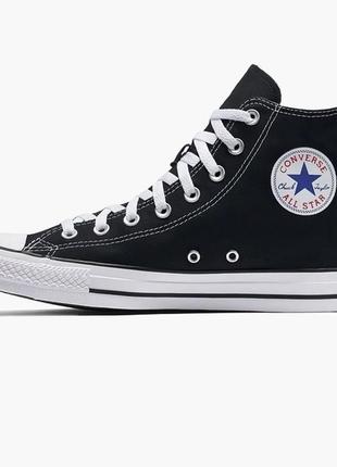 Кеди converse all star hi black black m9160c, розмір %размер%1 фото