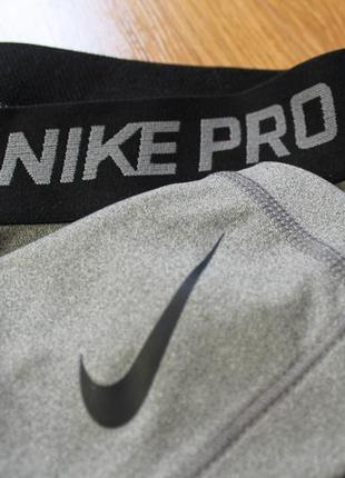 Превосходные спортивные тренеровочние фитнес шорты nike pro dri fit3 фото