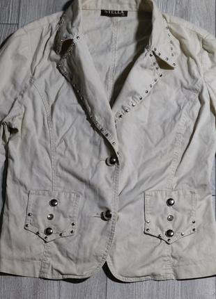 Женский пиджак 46 размер3 фото