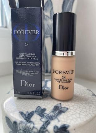 Dior diorskin forever face foundation тональная основа