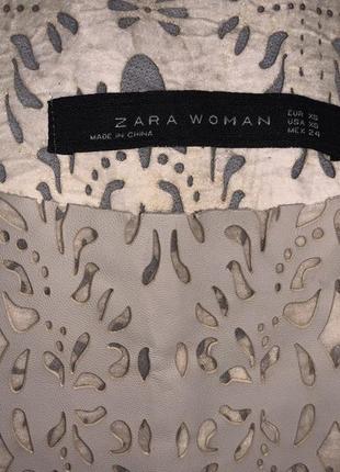 Футболка/блуза/супер крутая оригинальная вещь дорогая ткань производитель zara woman7 фото