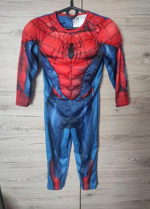 Дитячий костюм спайдермен, людина павук на 2-4, 2-3, 3-4 роки2 фото