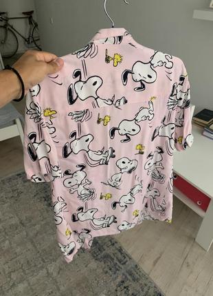 H&amp;m сорочка snoopy2 фото