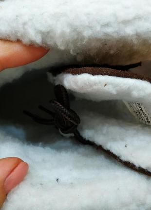 Ботинки сапоги женские зимние утеплённые на меху restime коричневые р. 377 фото