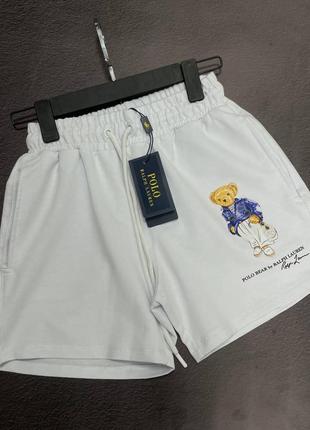 💜є наложка 💜lux якість💙жіночі шорти  від"polo ralph lauren" ❤️