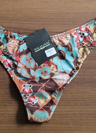 Веселые разноцветные трусики-стринги balaloum размер s