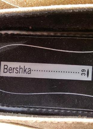 Сліпони золоті bershka! 39р!4 фото