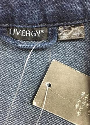 Качественная джинсовая куртка livergy германия4 фото