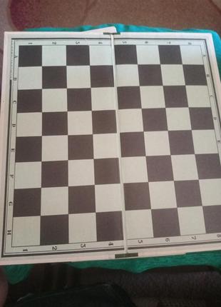 Шахматная доска,новая ,картон1 фото