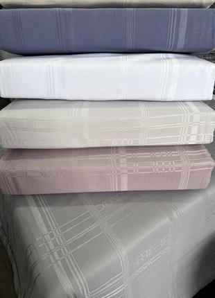 Постільна білизна страйп-сатин 100% бавовна турецька постільна білизна євро розмір комплект постільної білизни страйп-сатин 180×220 і 200×2406 фото