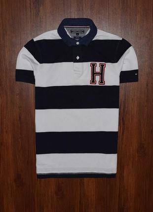 Tommy hilfiger polo мужская футболка поло томми хилфигер1 фото