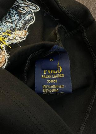 Женские чёрные шорты polo ralph lauren с вышитым мышком черные женские шорты polo ralph lauren4 фото