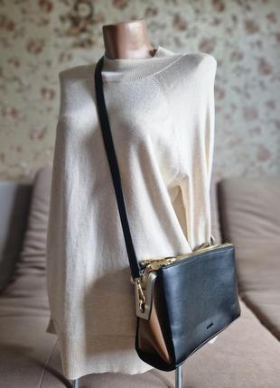 Жіноча функціональна сумка сумочка крободі parfois3 фото