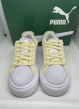 Кросівки жіночі ( оригінал)  puma suede mayu raw wns 383114-01.2 фото