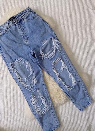 Джинсы рваные missguided