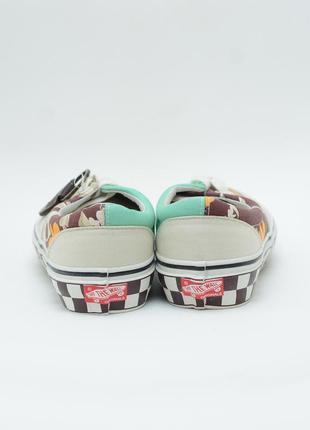 Новые кеды vans vault - og era lx limited edition (aloha) maroon aloha/dust, 40.5 (26см)5 фото