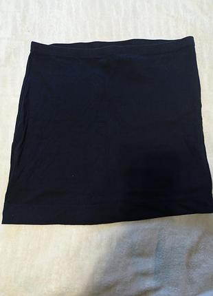 Трикотажная короткая юбочка