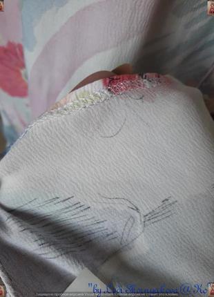 Фирменное taifun платье-халат со 100%вискозы в нежный принт "абстракция", размре л-ка7 фото