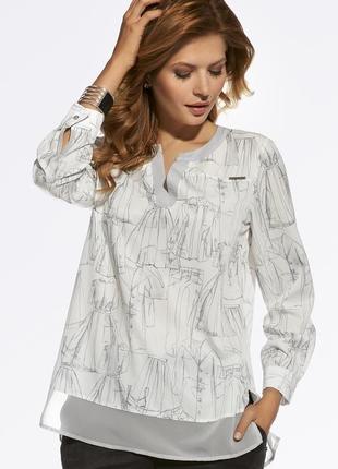 Базовая блуза, рубашка польского бренда ennywear / zaps в стиле zara