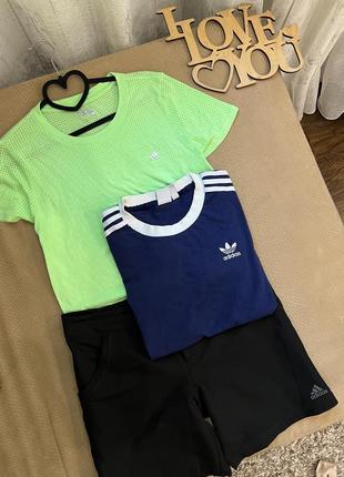 Шорты и футболка adidas оригинал