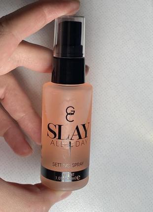 Спрей для закріплення макіяжу обличчя slay all day setting spray for makeup bygerard cosmetics