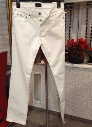 Шикарные белые джинсы calvin klein оригинал2 фото