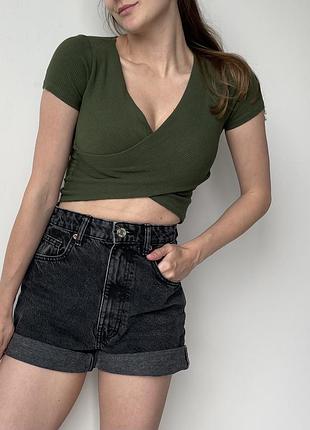 Топ трикотажний stradivarius